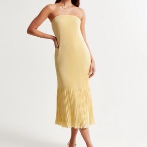 Abercrombie Pleated Dress (Midi)